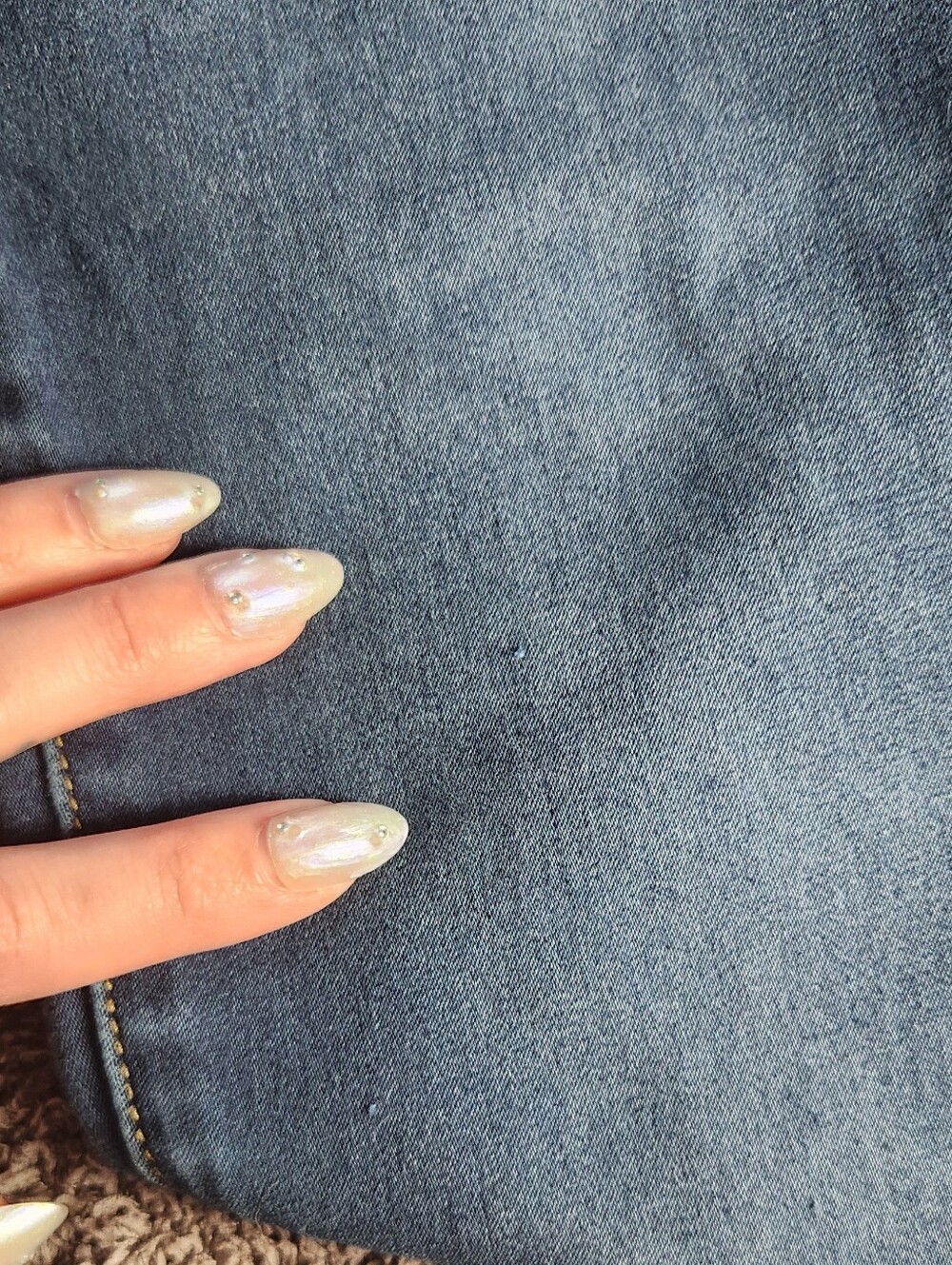 Dark Wash American Eagle Low-Rise Jeggings - Picture 12 of 16